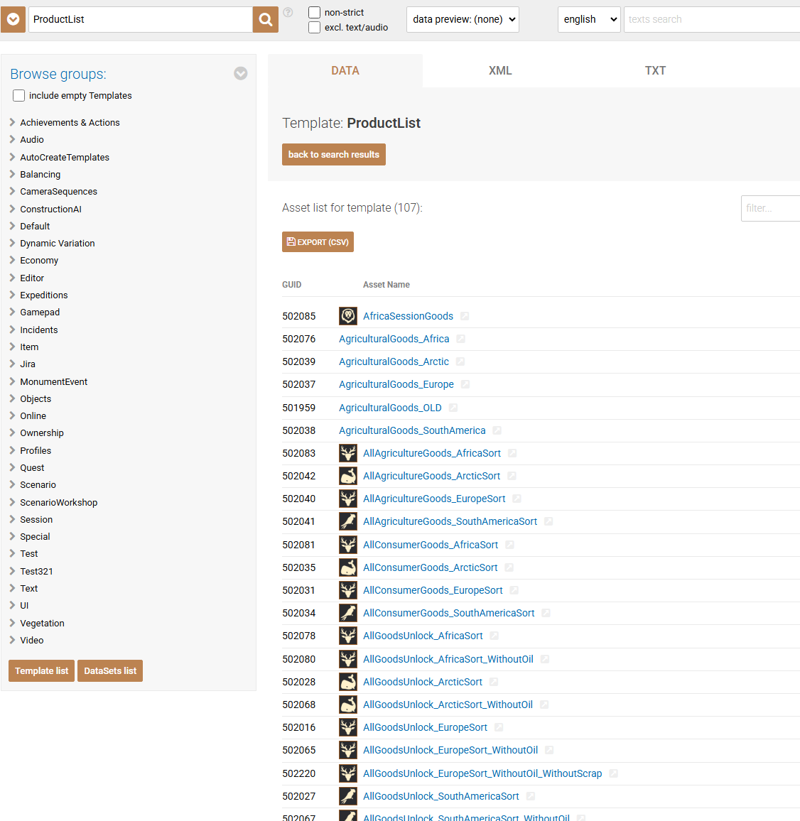 new production chain