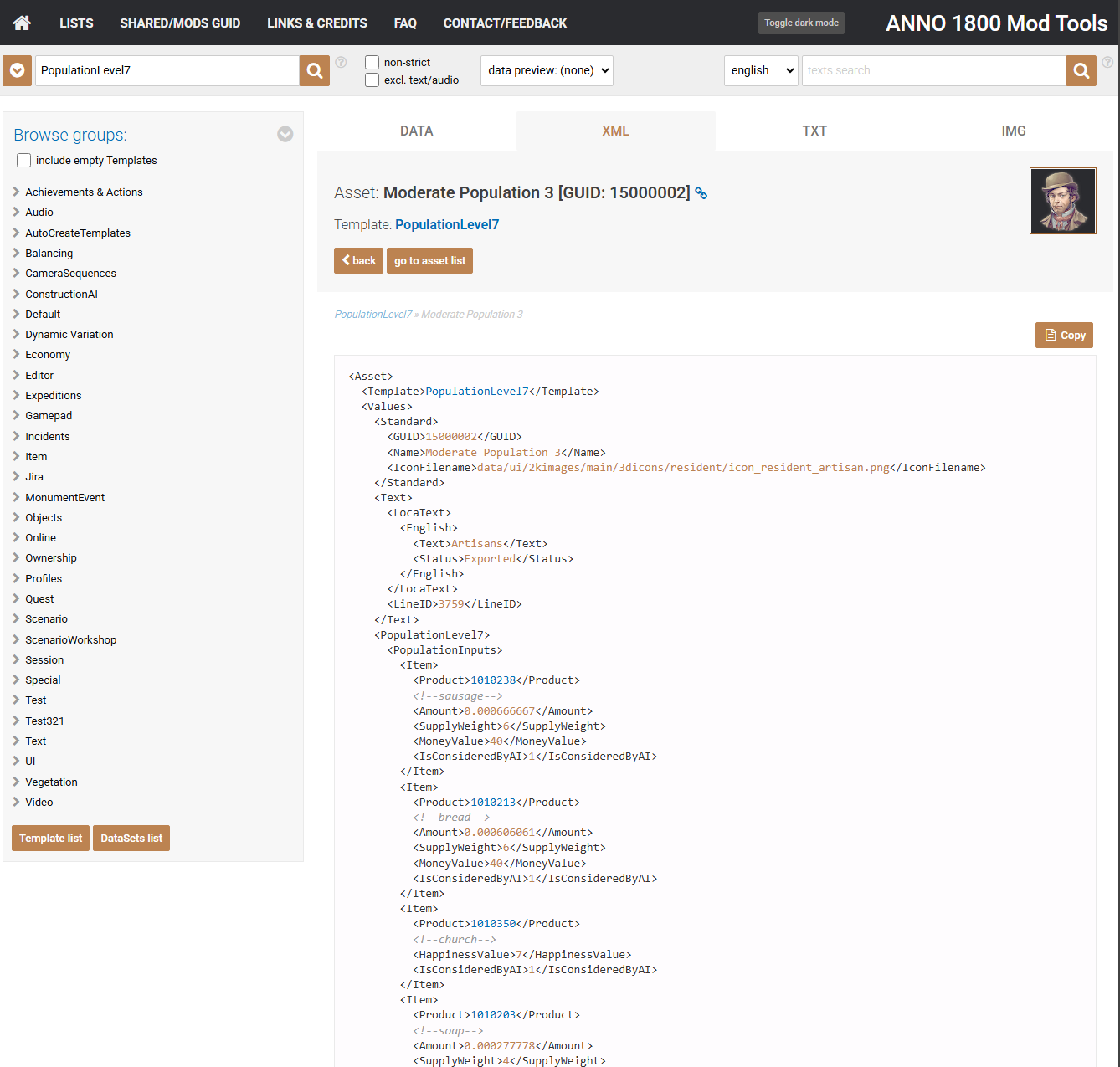 new production chain