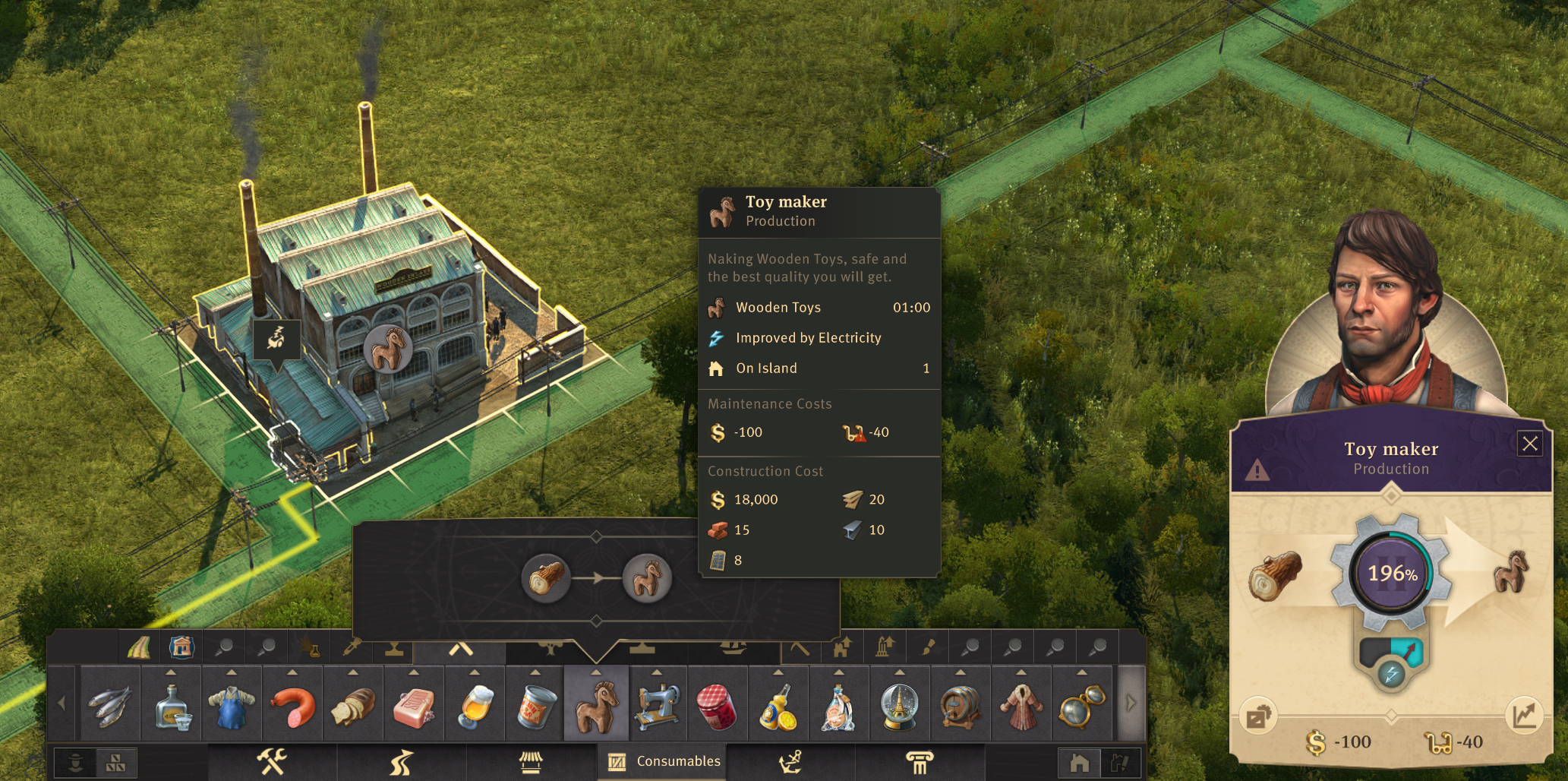 new production chain