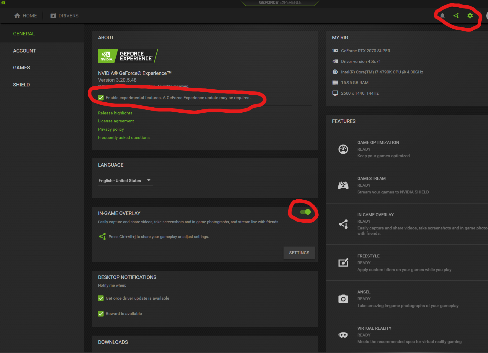 как добавить rust в geforce experience фото 96