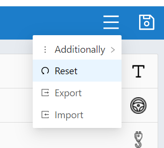 Reset button
