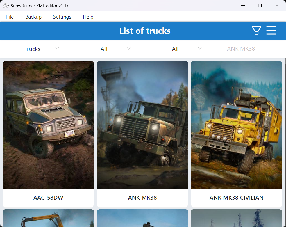 Редактор автомобилей guide for SnowRunner - mod.io