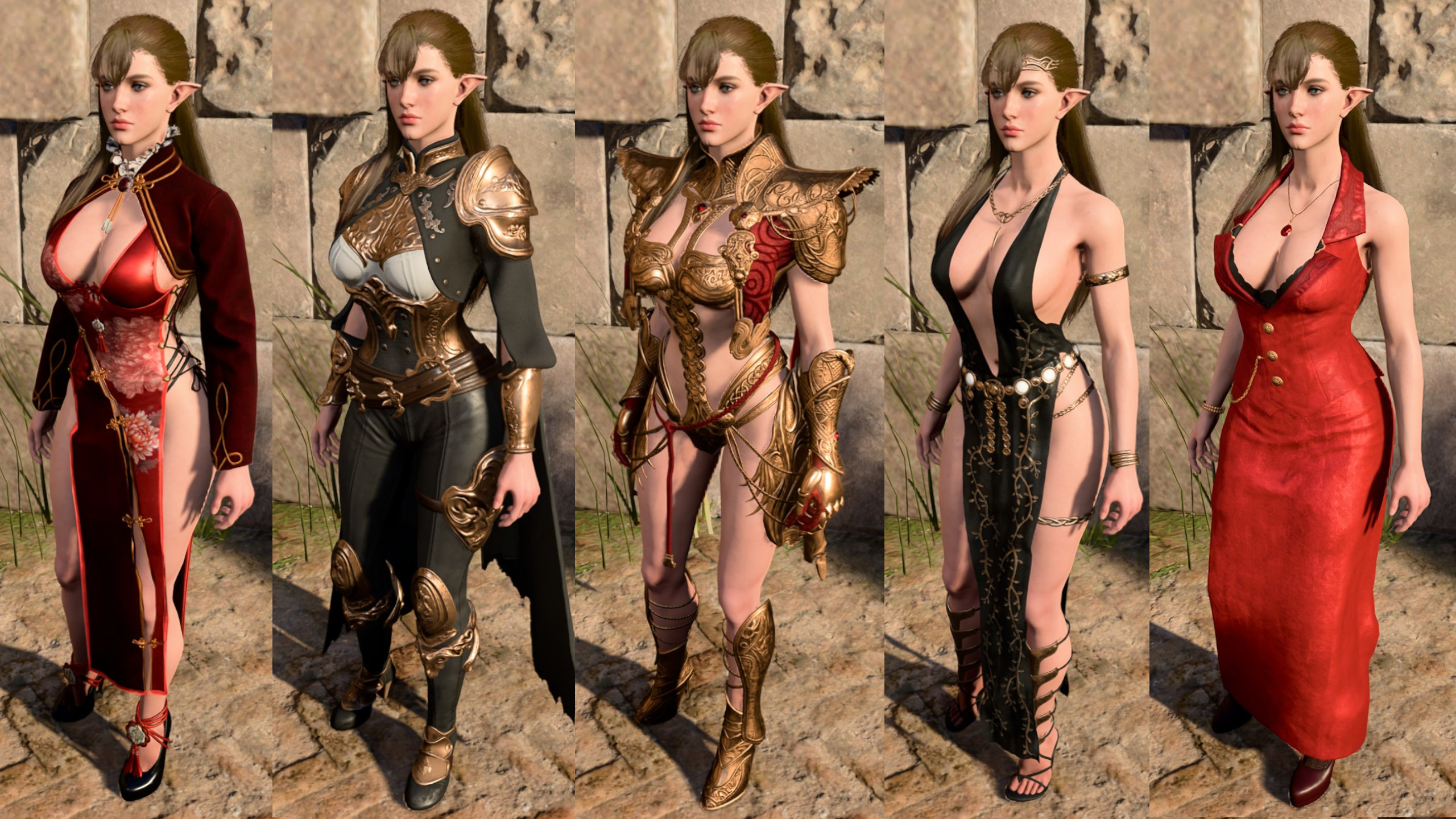 baldur's gate 3 sexy clothes Queen's Garments for Baldur's Gate 3
