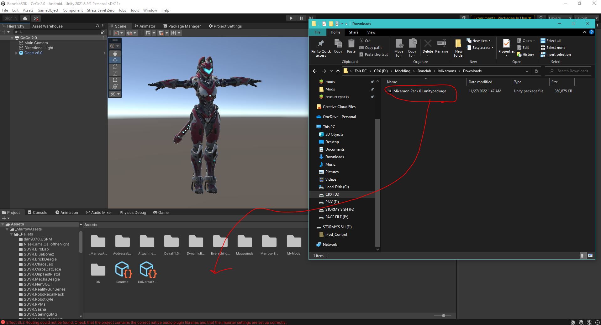Mixamon - Unity Basic Rig Examples guide for Bonelab - mod.io