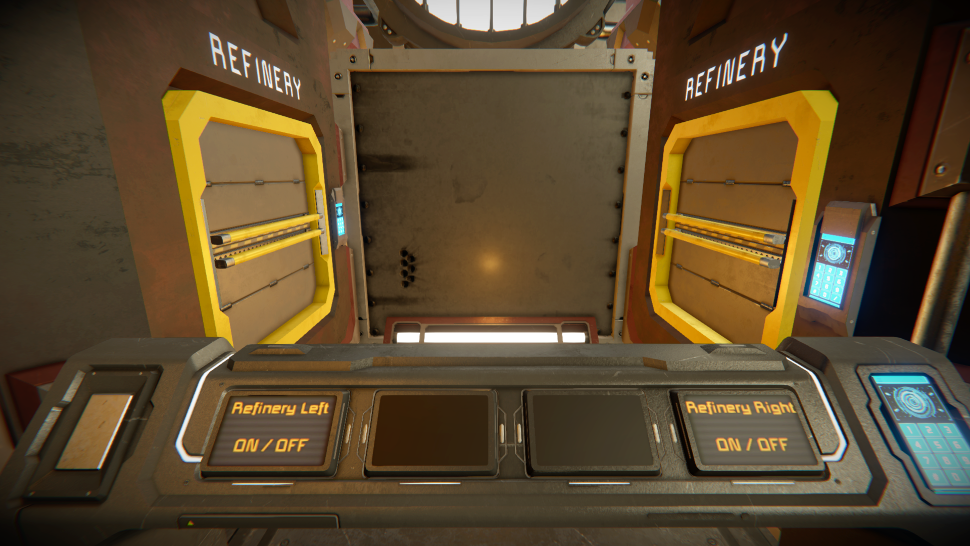 refinery buttons