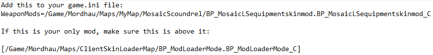 how to install mosaic scoundrel blade