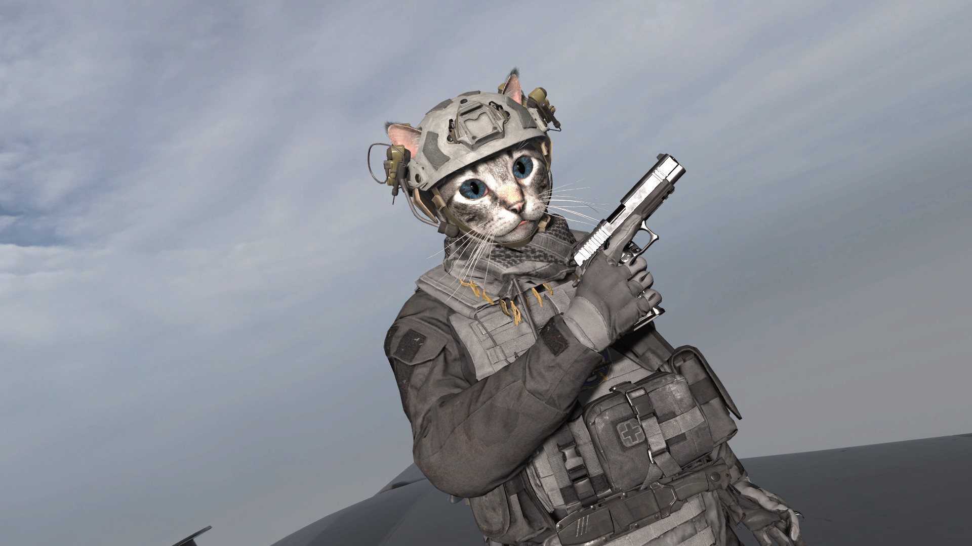 Whisker Tango Cat Avatar Pack | COD MWII for Bonelab - mod.io