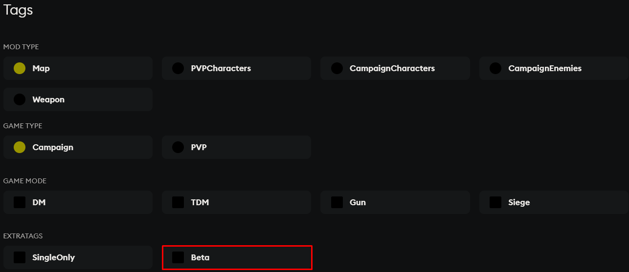 Mod test and upload guide for Zero Caliber 2 - mod.io