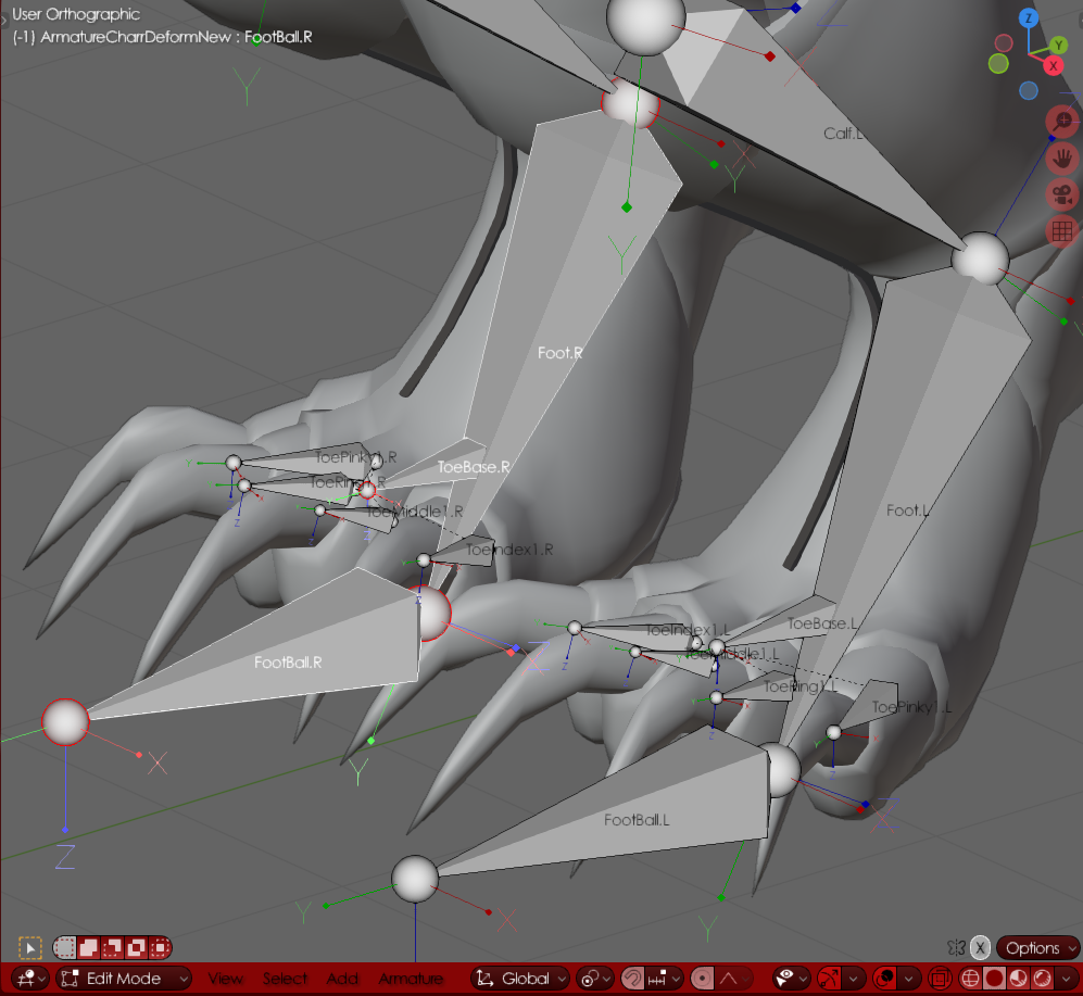 Bonelab Unity Digitgrade Leg Rig Adjustment Guide for Bonelab Avatars guide for ...