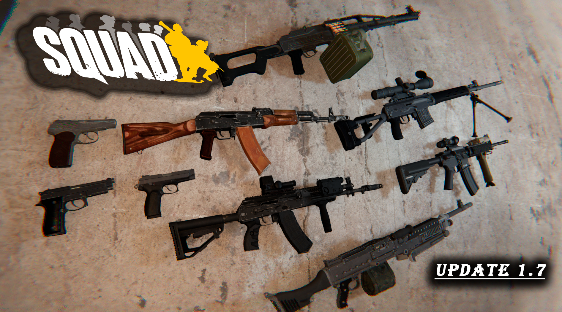 SQUAD WEAPON PACK for Bonelab - mod.io
