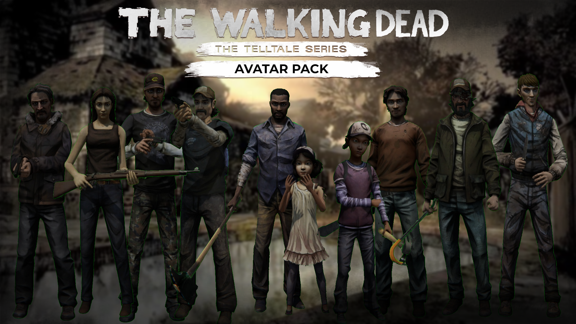Telltale's TWD Avatar Pack (PATCH 6 MAYBE) for Bonelab - mod.io