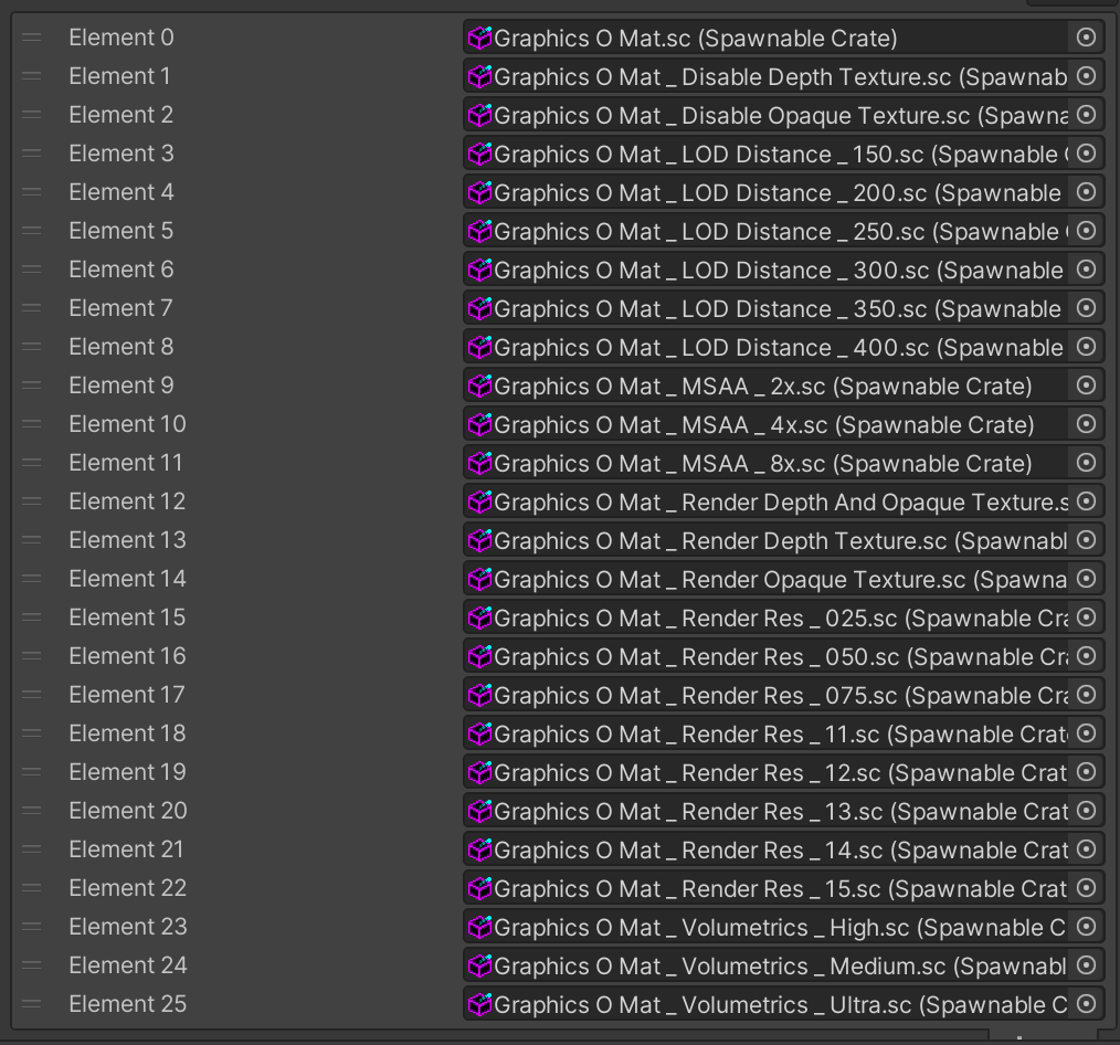 Graphics O Mat for Bonelab - mod.io