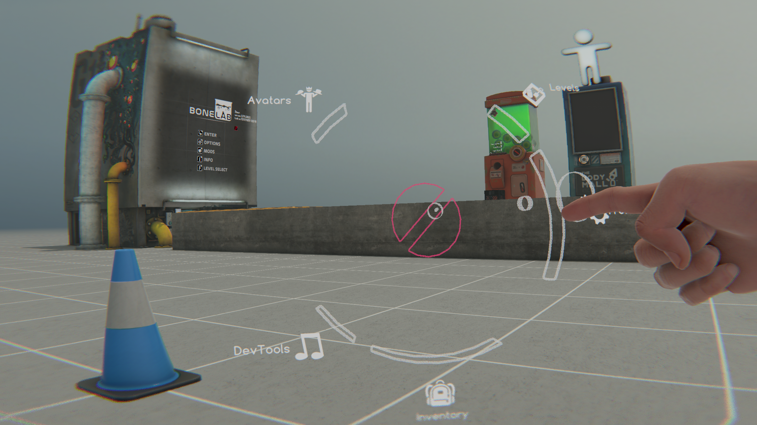Void G114 Quick Menu Utility for Bonelab - mod.io