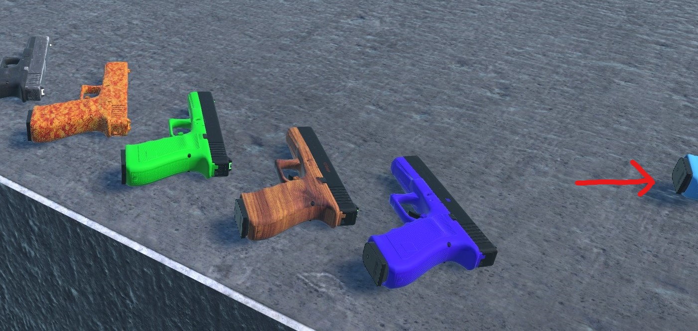Glock Bonelab The Cursed Glock Pack (Tactical Katanas Update) for Bonelab - mod.io