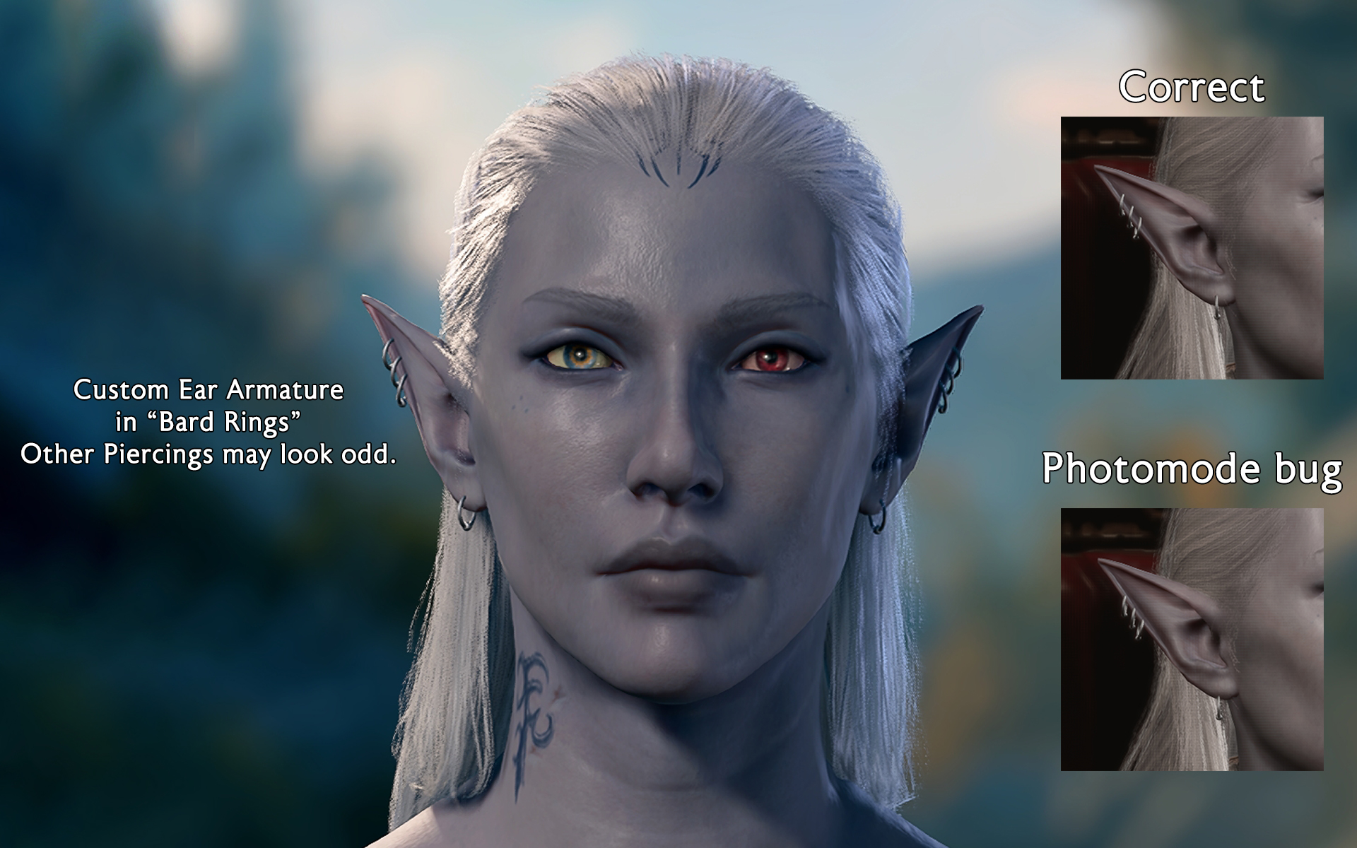Malice Del’Armgo – 头部预设（矮人族体型3） (Malice Del’Armgo – Head Preset (Drow Body Type 3))