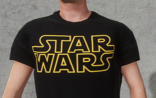 Star Wars T-Shirt mod for Skater XL - mod.io