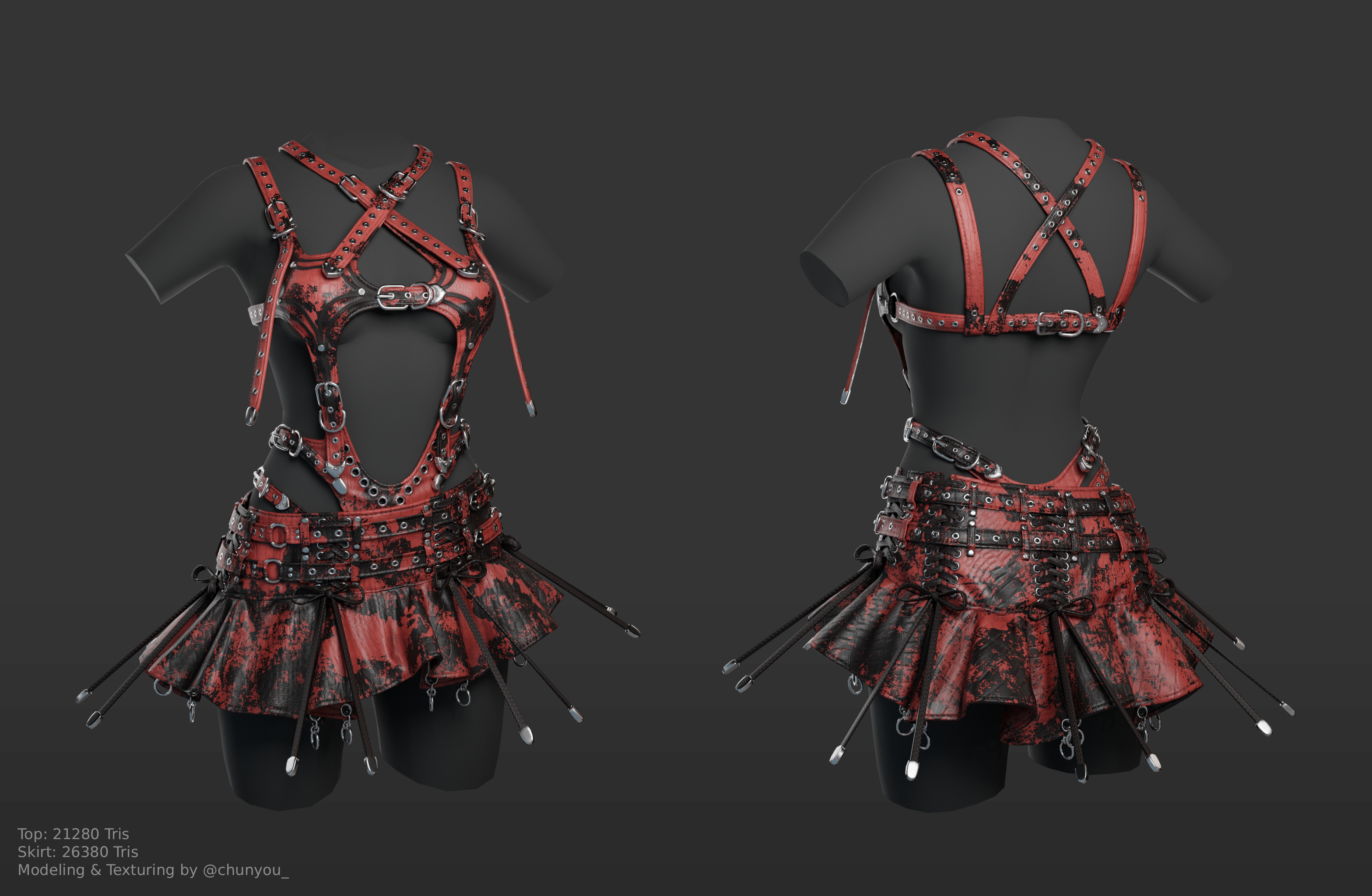 阿韦努斯魅惑紧身衣 (Avernus Seductress Bodysuit)