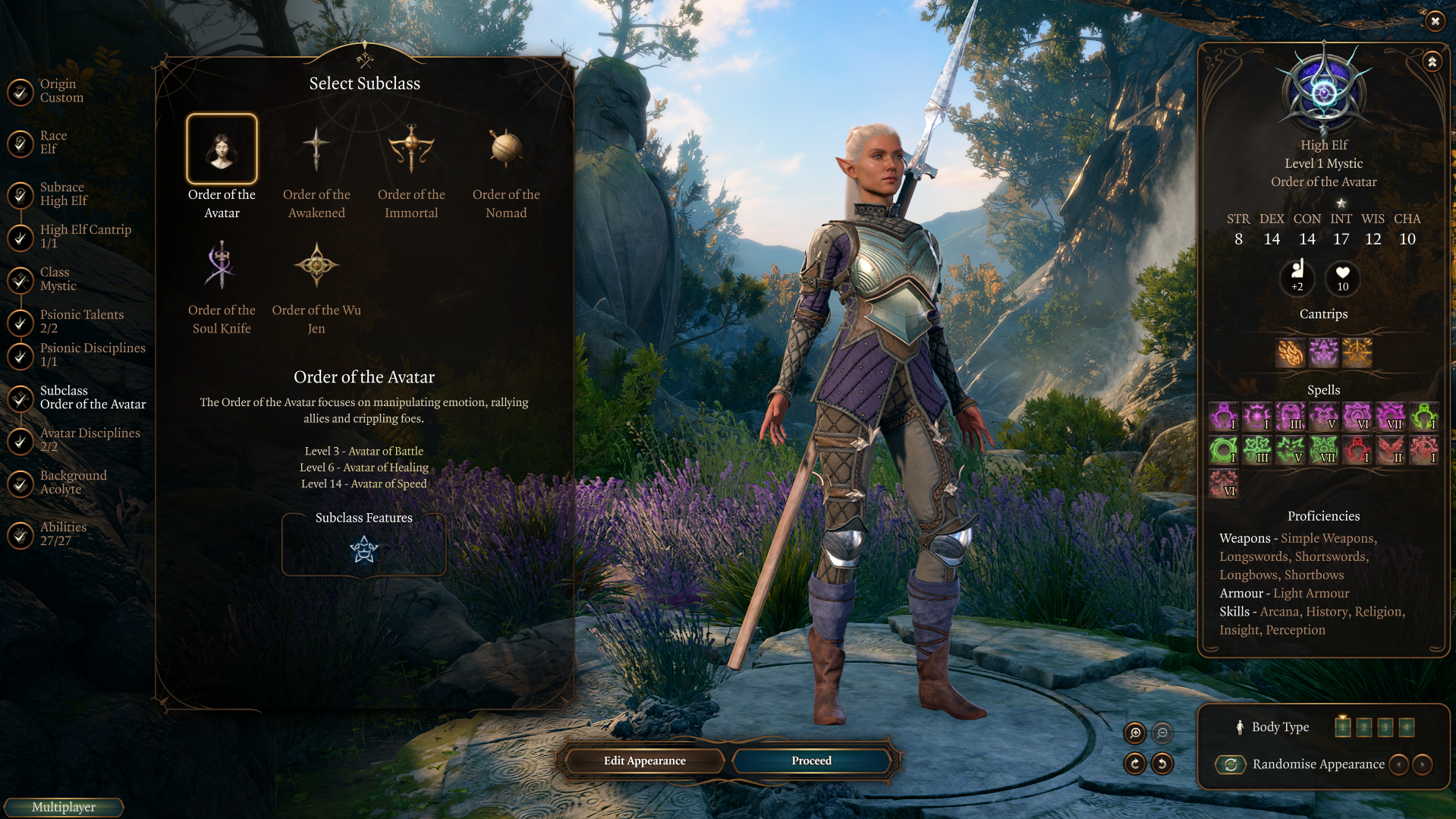 神秘职业 (Mystic Class)