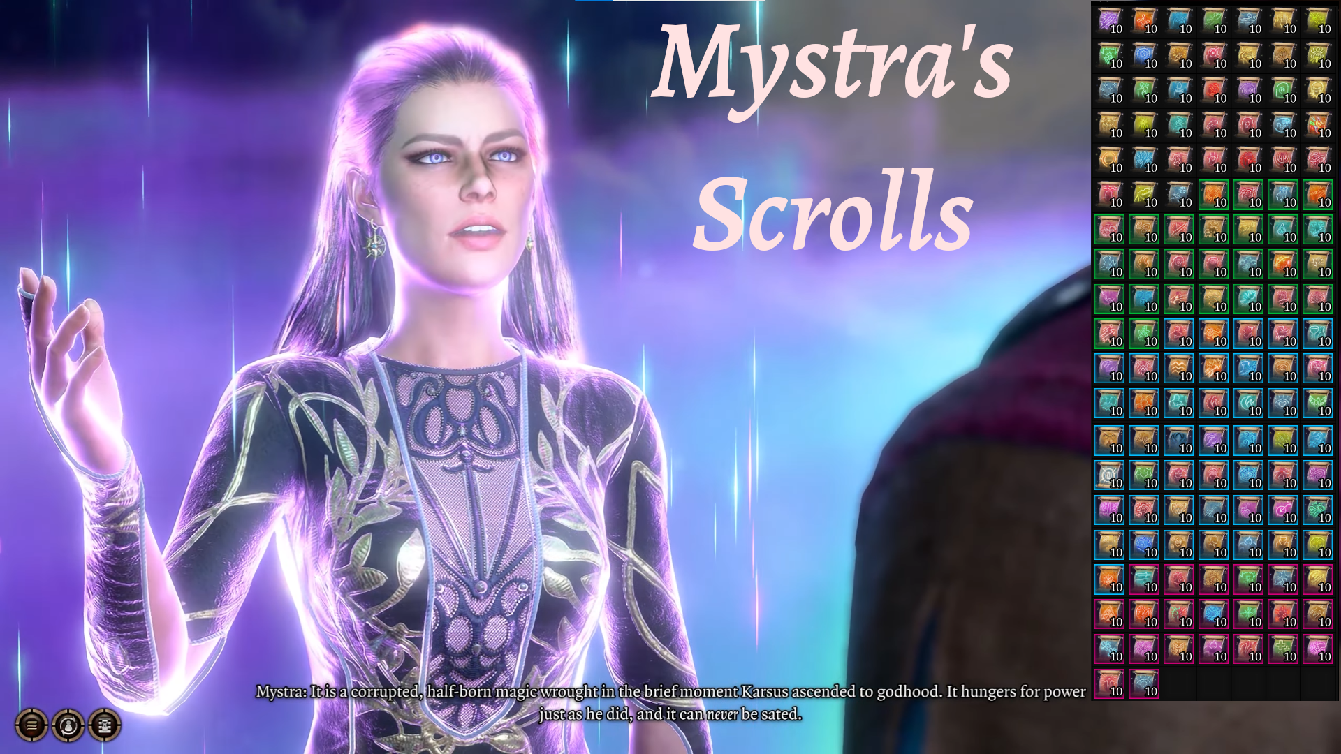 米斯特拉的卷轴 (Mystra’s Scrolls)