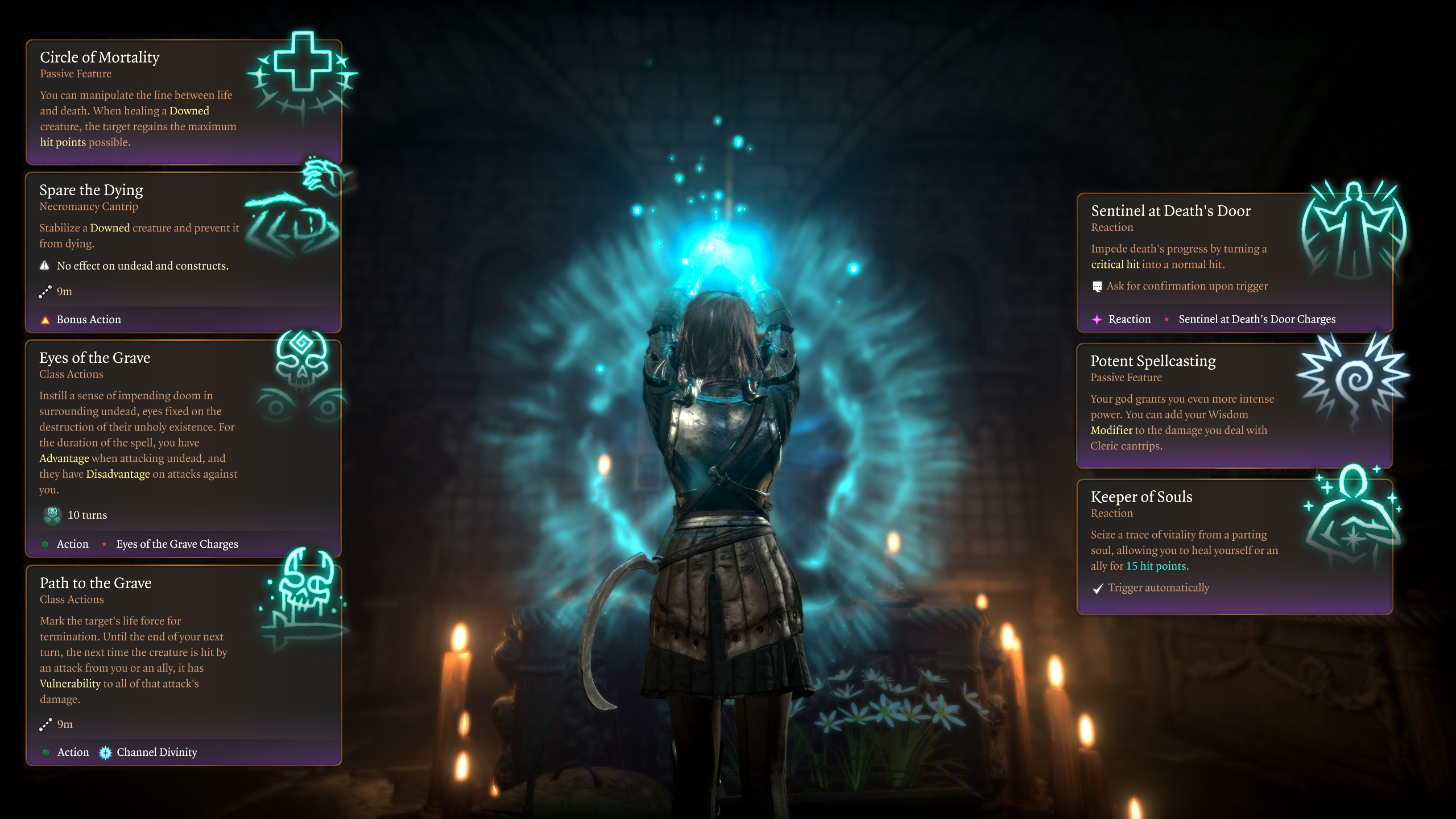 墓域神殿骑士副职业 (Grave Domain Cleric Subclass)