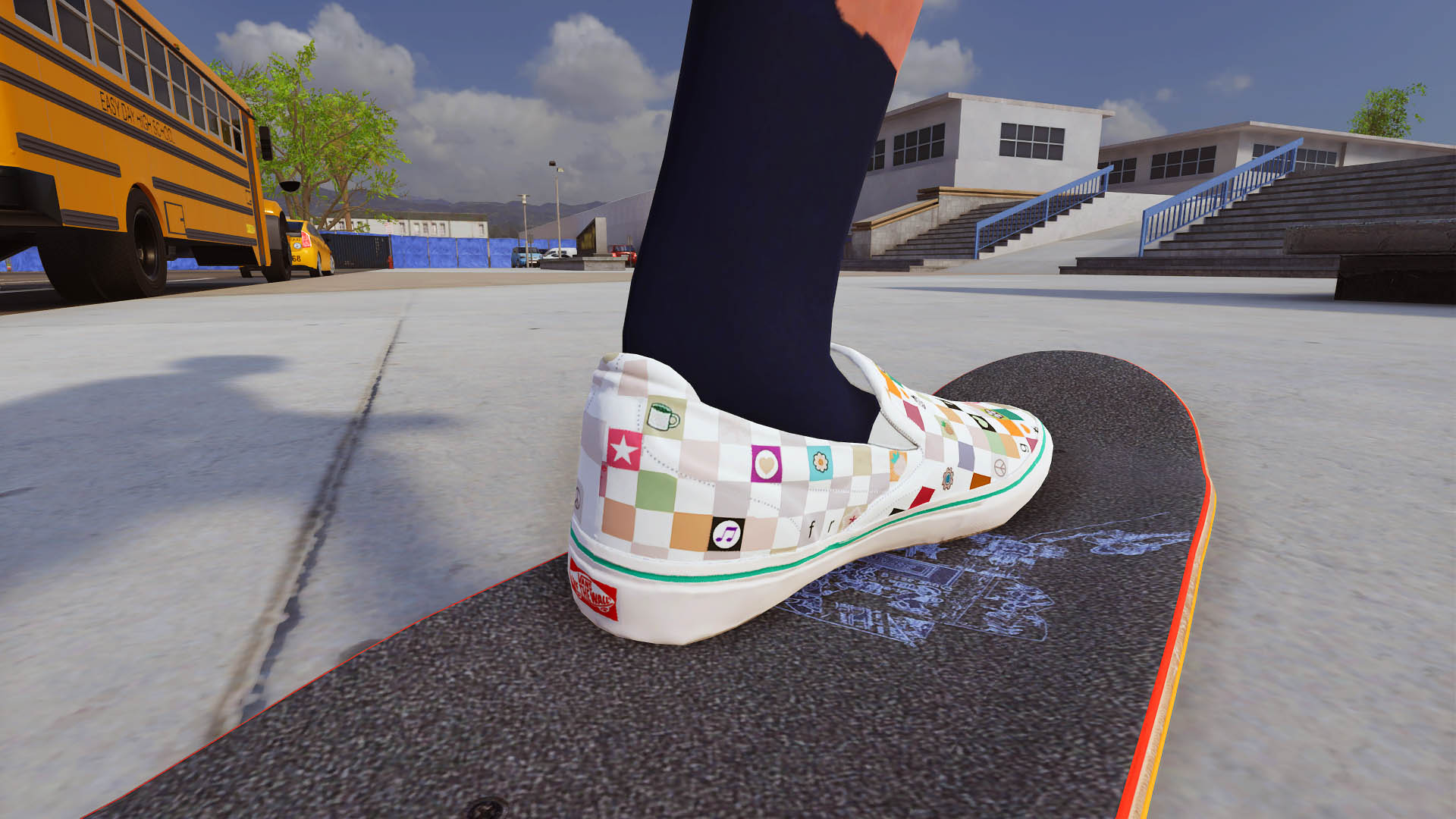 frog skateboards vans green