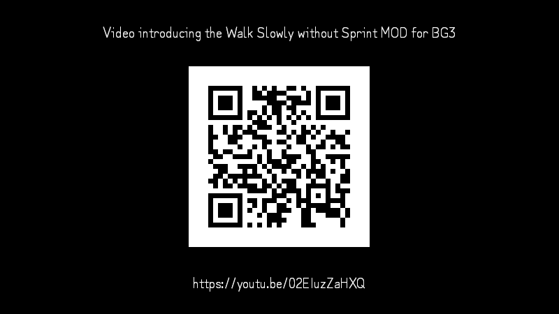 无冲刺慢行 (Walk Slowly without Sprint)