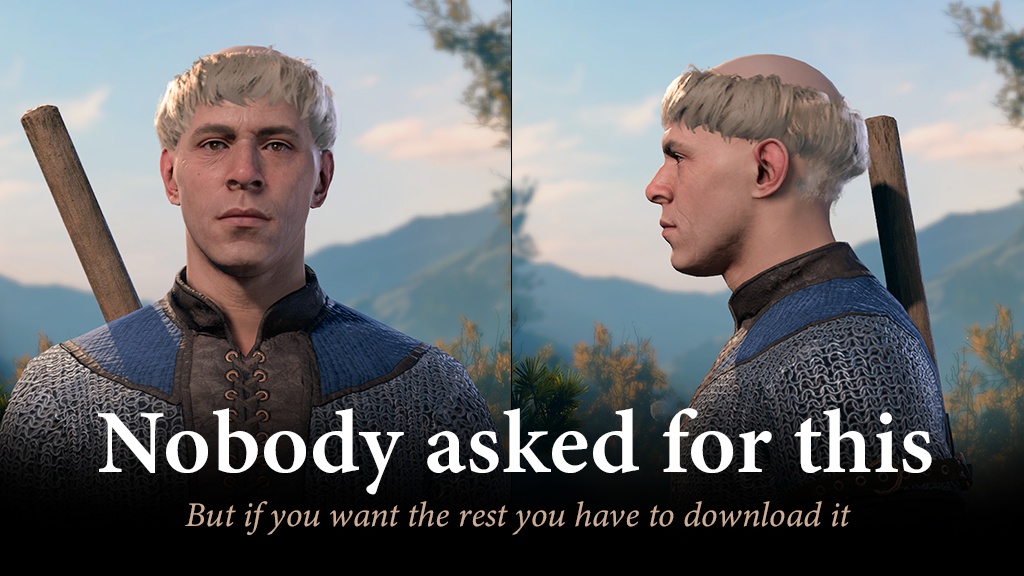 更多发型 (More Hair)