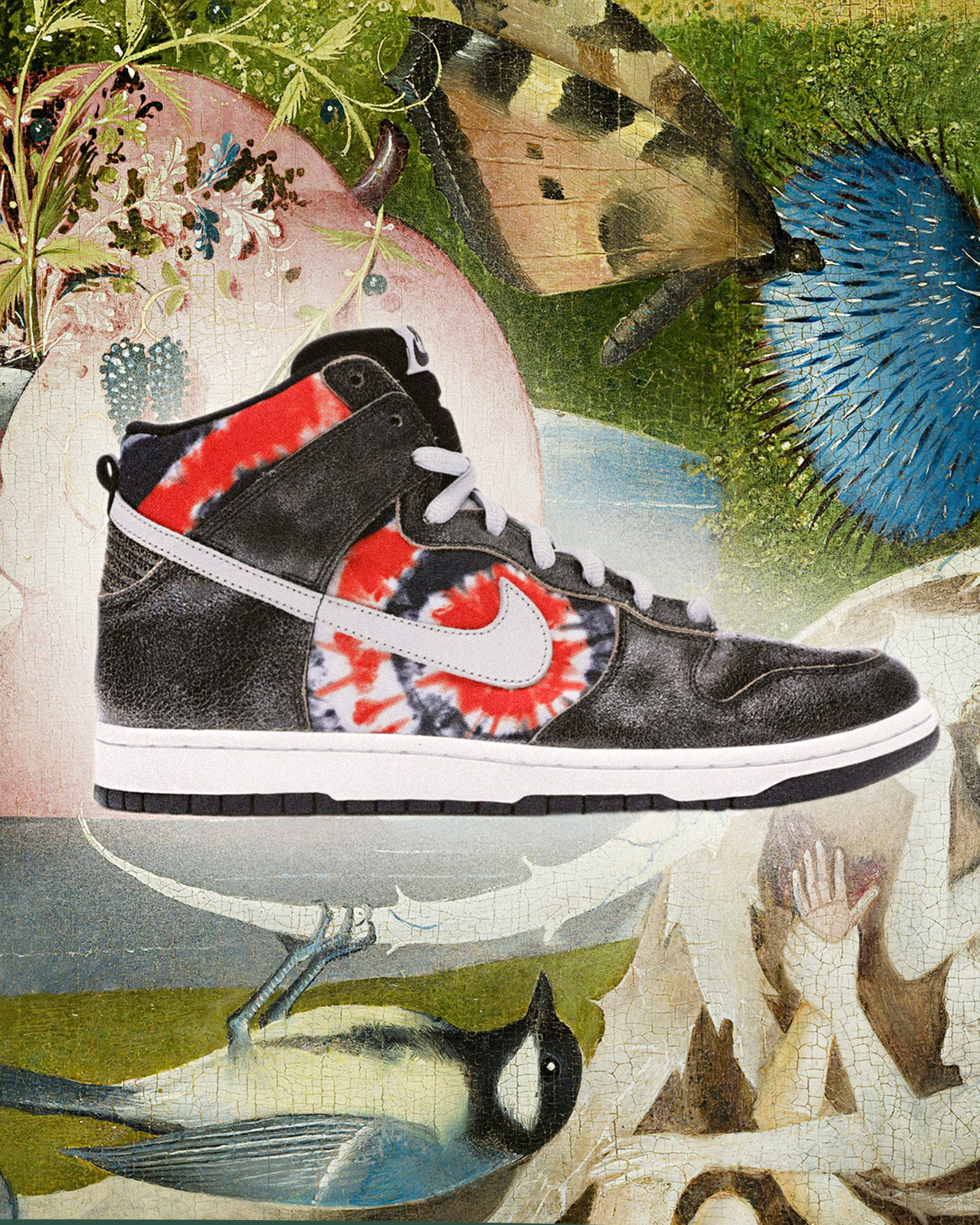 Nike SB Dunk High Huf mod for Skater XL 