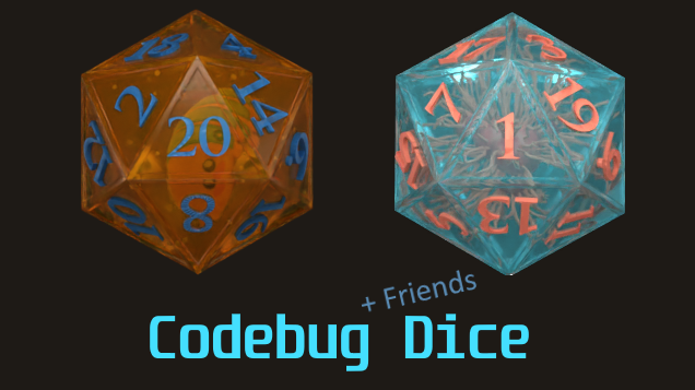 Codebug 和朋友们的骰子 (Codebug and Friends Dice)