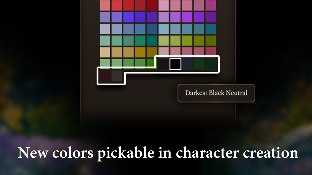 更暗的黑色头发 (Darker Black Hair)