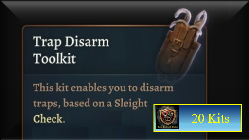 陷阱解除工具包（20个套件） (Trap Disarm Toolkit (20 Kits))