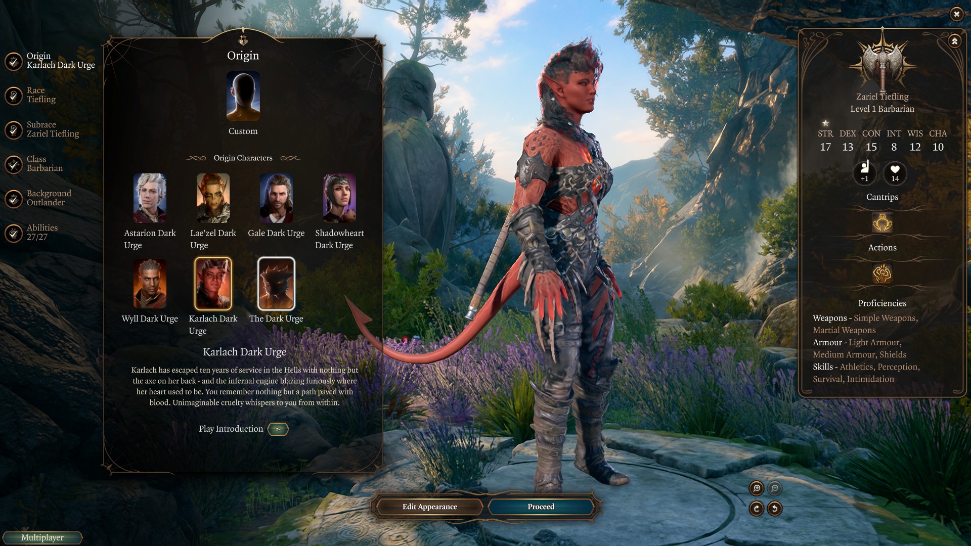 黑暗渴望卡尔查 (Dark Urge Karlach)