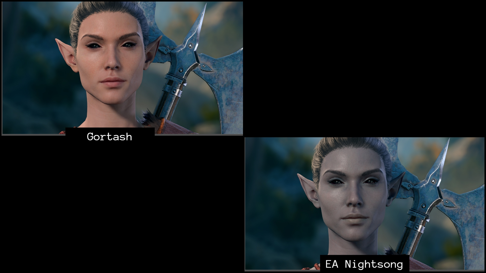 NPC 眼睛、皮肤和头发颜色 (NPC Eye, Skin, Hair Colours)