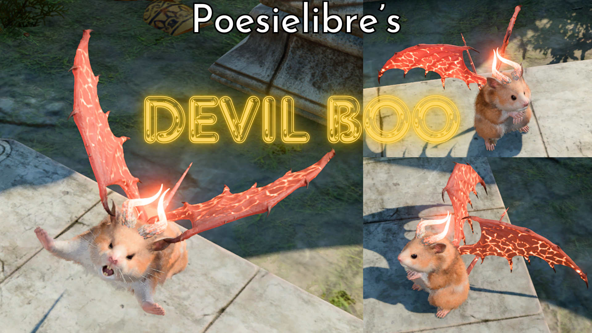 Poesielibre 的恶魔 Boo 替换 (Poesielibre’s Devil Boo Replacer)