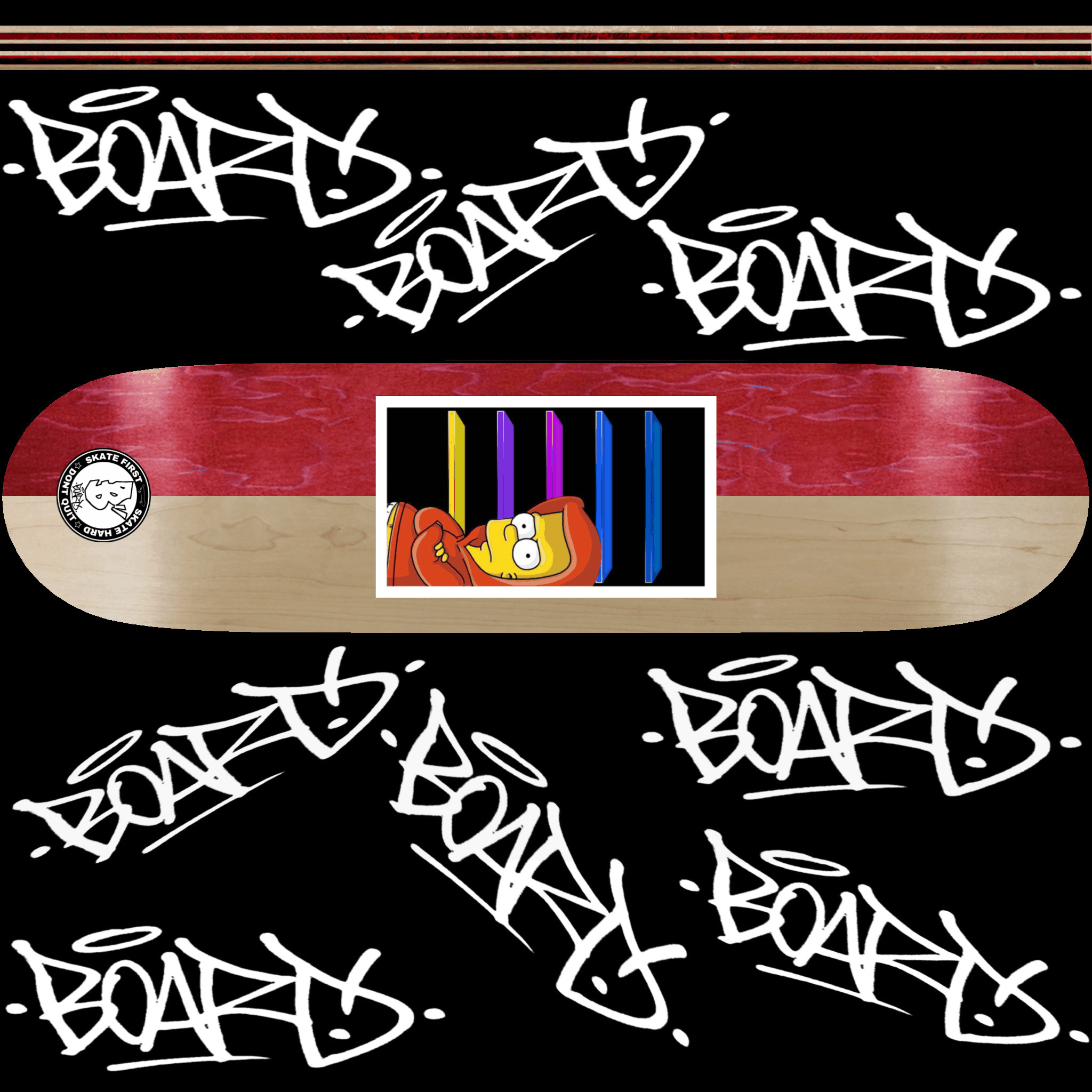Board x Simpsons V2 Series 8 Decks mod for Skater XL - mod.io
