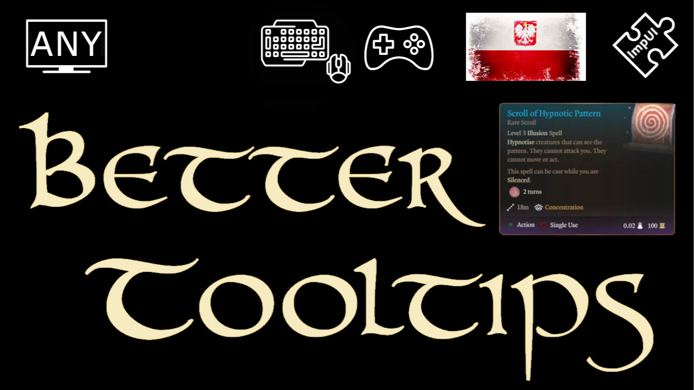 BetterTooltips – 波兰语翻译 (BetterTooltips – Polish)