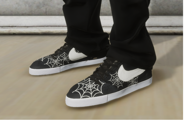 spider web nike blazer