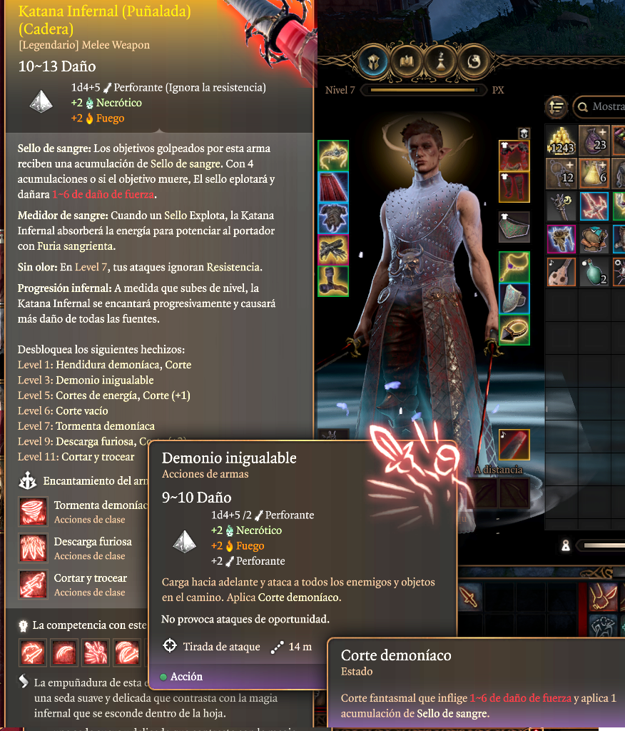 地狱刀 – 邪恶之刃 ES (Infernal Katana – the Demonic Blade ES)