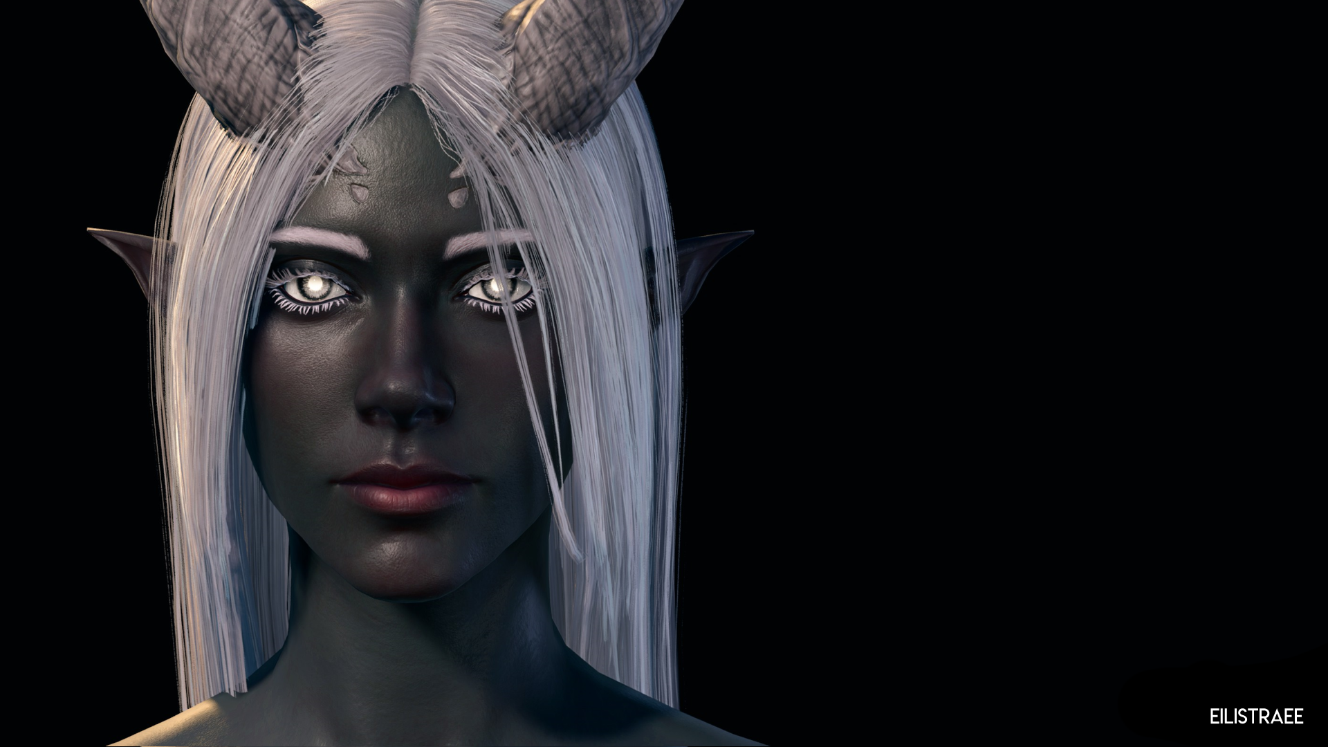 莉迪亚的头像 – 暗色塞尔德瑞恩 (Lydia’s Heads – Dark Seldarine)