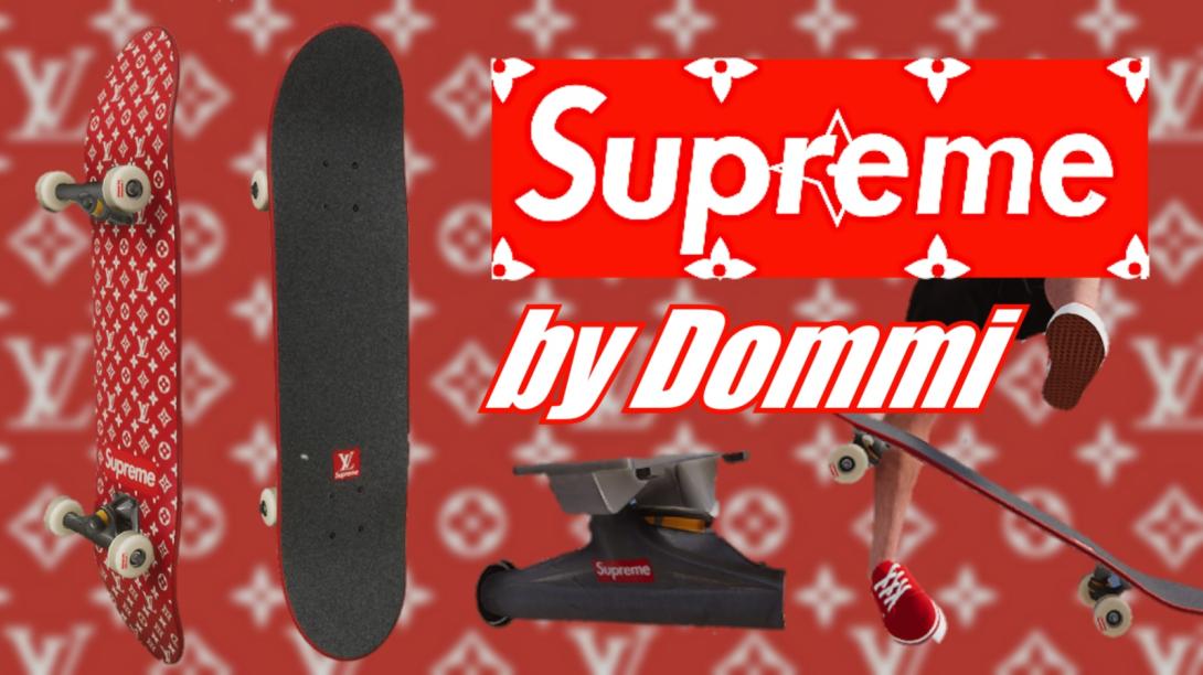 louis vuitton x supreme skateboard