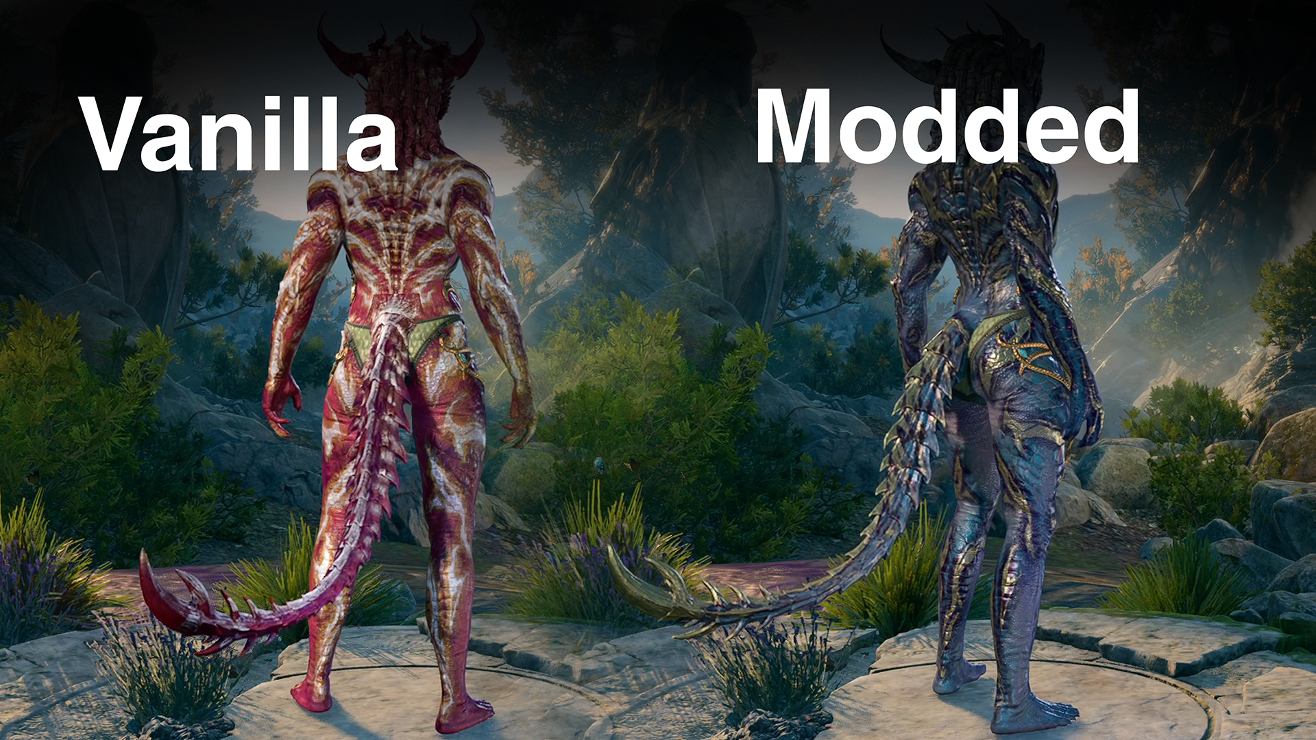 接缝修复器 – 龙裔纹理修正 (Seam Mender – Dragonborn Texture fix)