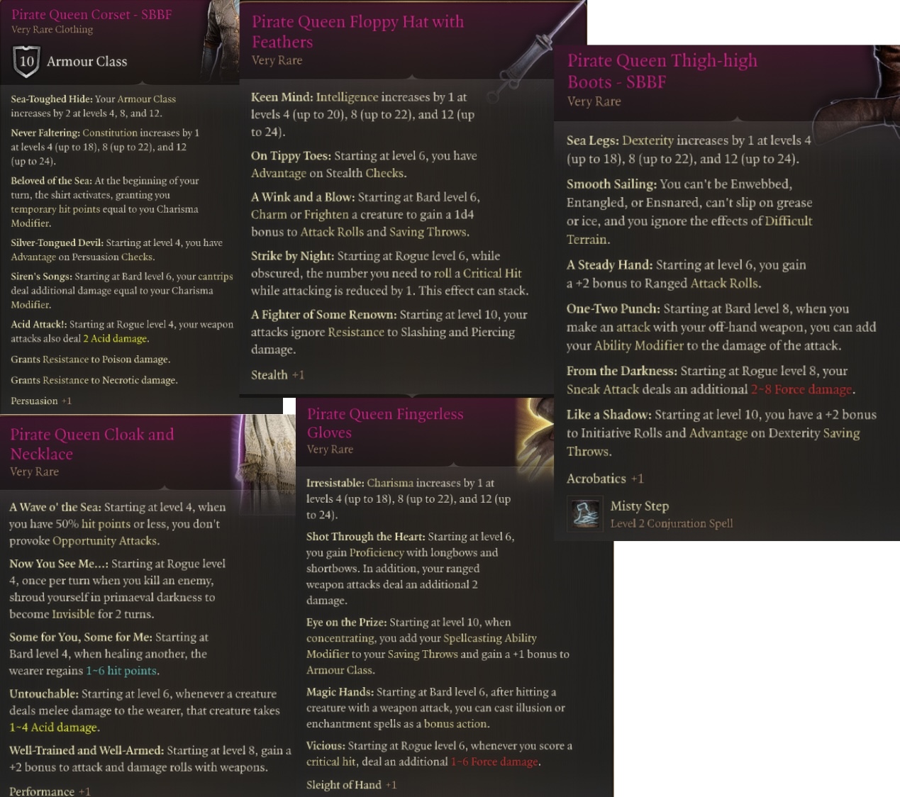 CL 海盗女王装备 (CL_Pirate Queen Gear)