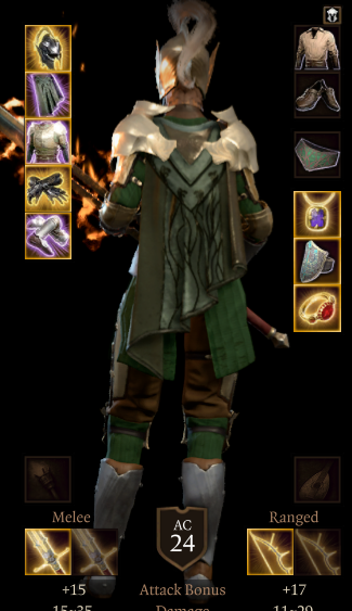 龙裔精灵护甲套装 (Draconic Elf Armor Set)