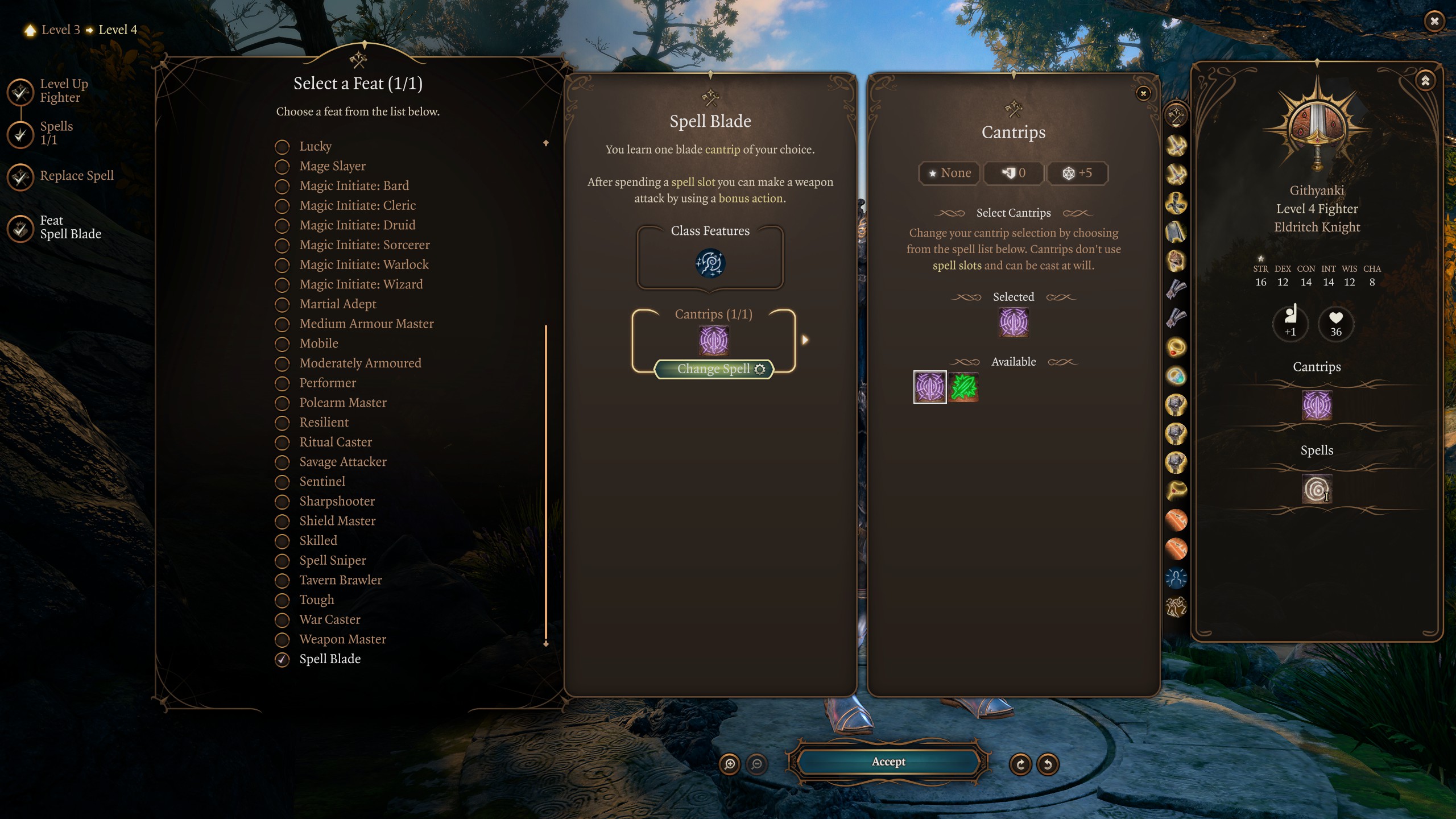 专长 – 施法之刃 (Feat – Spell Blade)