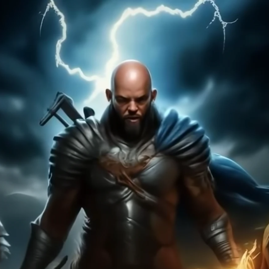 行走的风暴 – 斗士 x 风暴术士 (Walking Storm – Fighter x Storm Sorcerer)