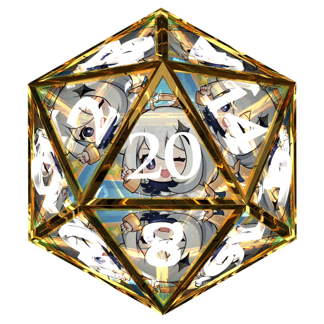 [动漫骰子] 帕蒙 ([Anime Dice] Paimon)