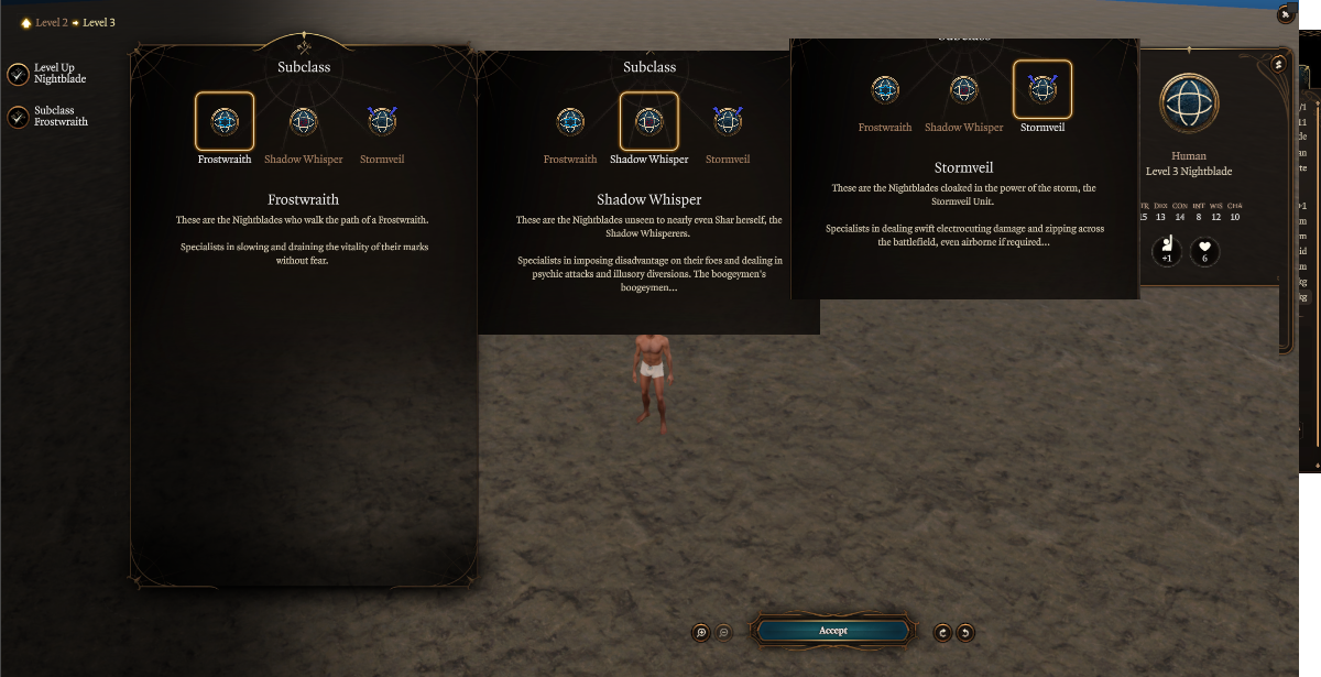 夜刃职业 (Nightblade Class)