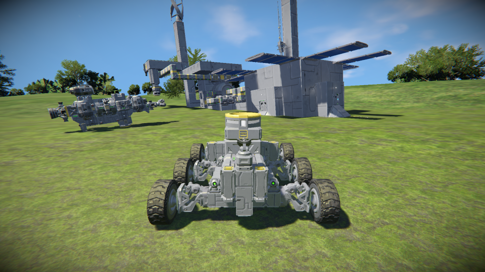 Space engineers ровер