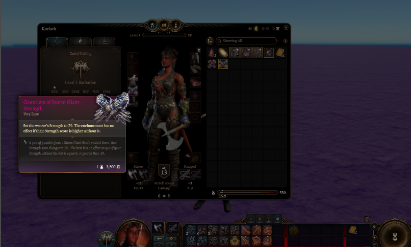 风暴巨人之力护手 (Gauntlets of Storm Giant Strength)