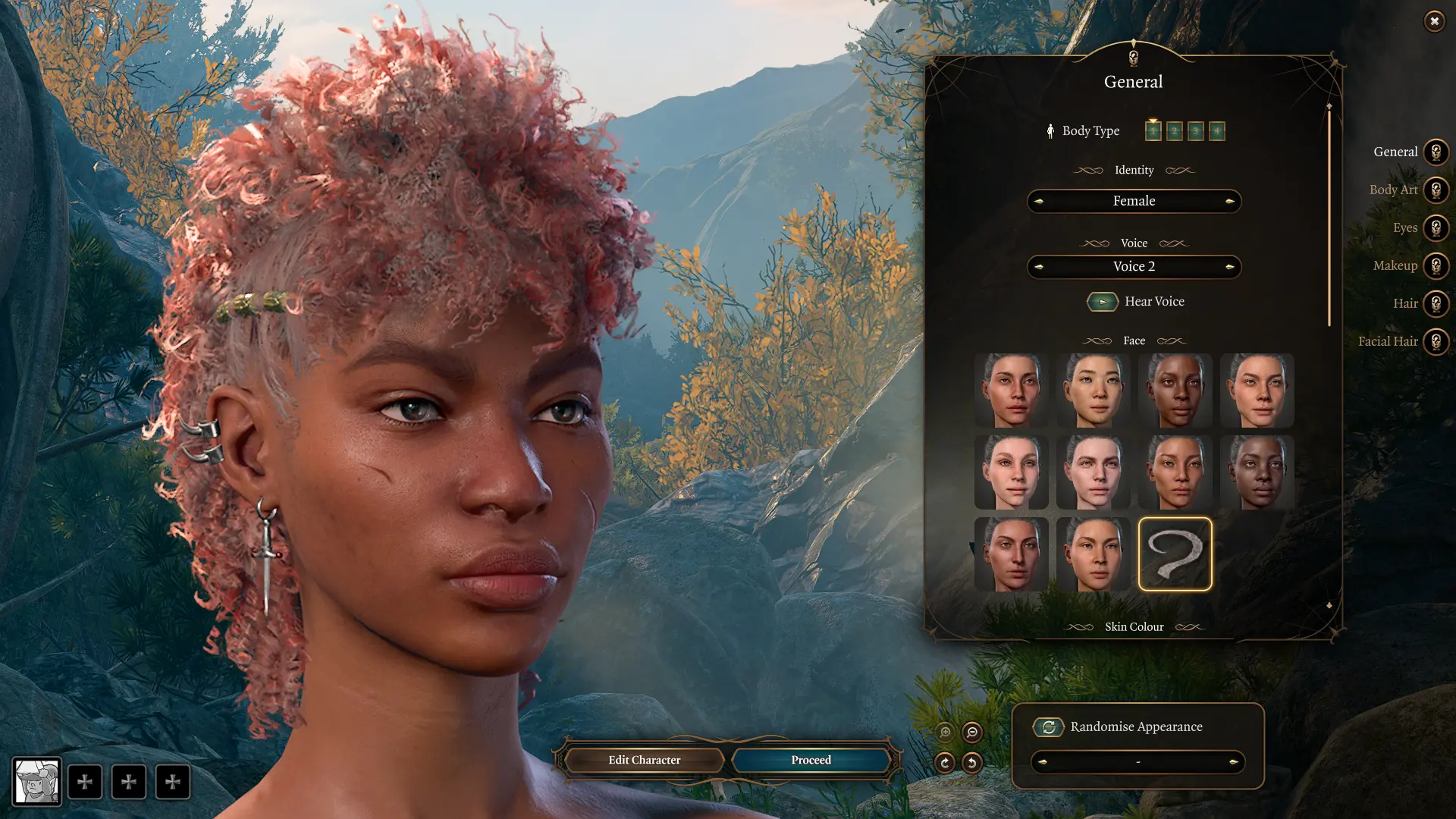 DWR 女性头像 6（适用于其他种族） (DWR F Head 6 for Other Races)